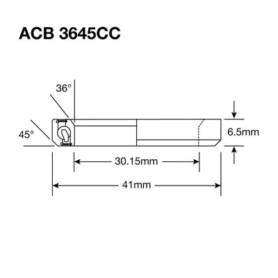 Enduro Lager balhoofd acb 3645 bocc 30.2x41x6.5 (36x45°)