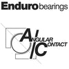 Enduro bearings 71801 llb a5 - abec 5 (angular contact) - 12x21x5