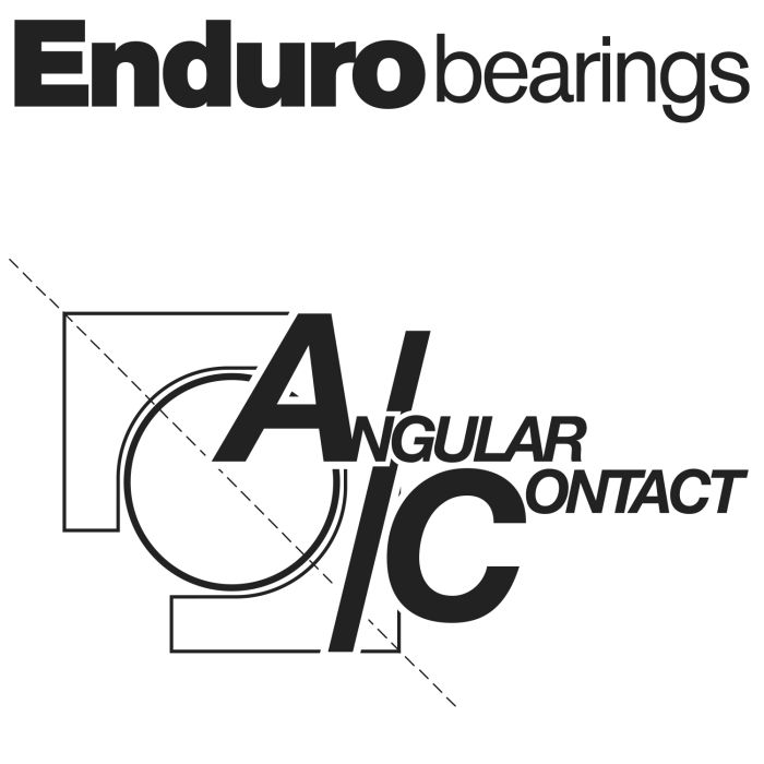 Enduro bearings 71804 llb a5 - abec 5 (angular contact) - 20x32x7