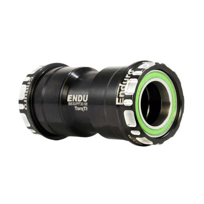 Enduro bearings torqtite bottom bracket - bb30 to 24mm - a c ss - black