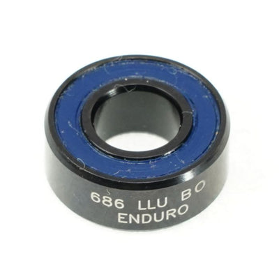 Enduro bearings 686 llu bo - abec 3 - black oxide (radial) - 6x13x5