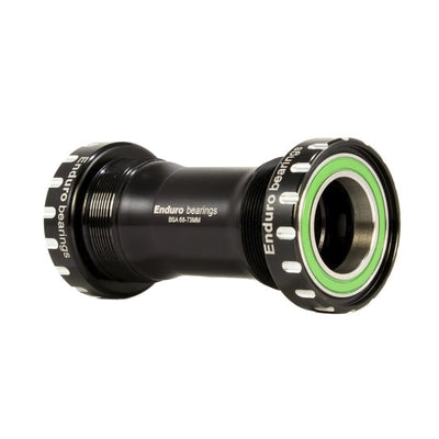 Enduro bearings bsa 73mm bottom bracket to 24mm - a c ss - black