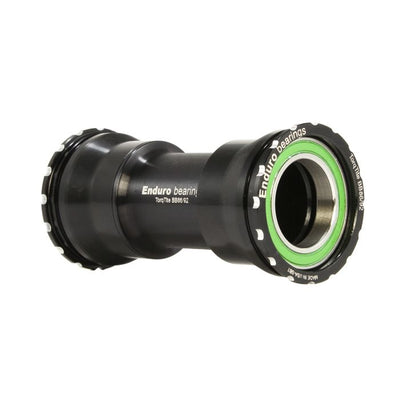 Enduro bearings torqtite bottom bracket - bb386 to 24mm - xd-15 pro - black