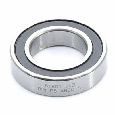 Enduro bearings 61801 llu llb cn a5 - abec 5 (radial) - 12x21x5
