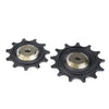 Enduro bearings derailleur pulleys - directline xd-15 - shimano grx - 11 speed - graphite