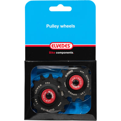 Elvedes set derailleurwieltjes 12T+14T keramisch