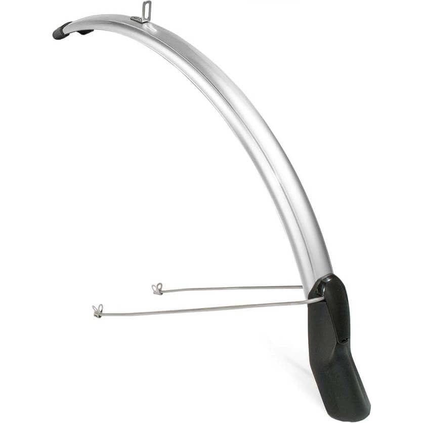 voorspatbord Scatto 26-28 inch 51 mm zilver