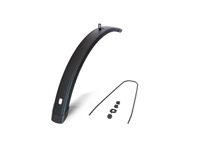 Eurofender ef spatbord voor tempo square 28 inch 65mm zwart