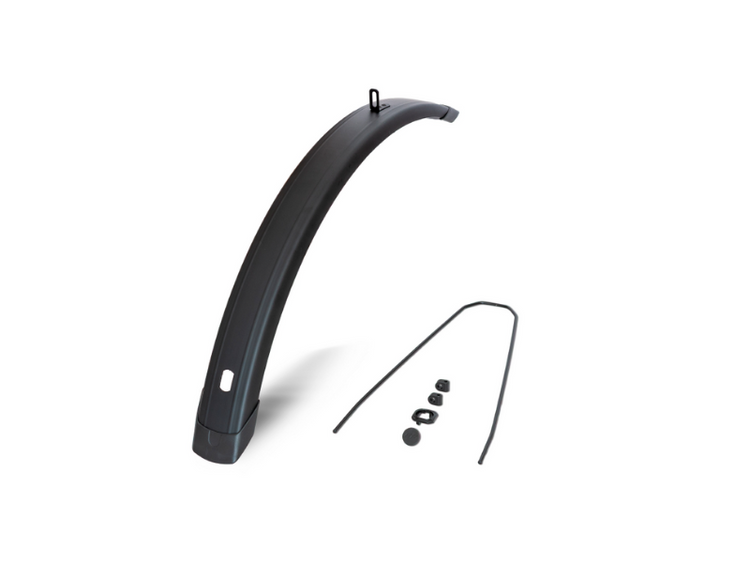 Eurofender ef spatbord voor tempo square 28 inch 65mm zwart