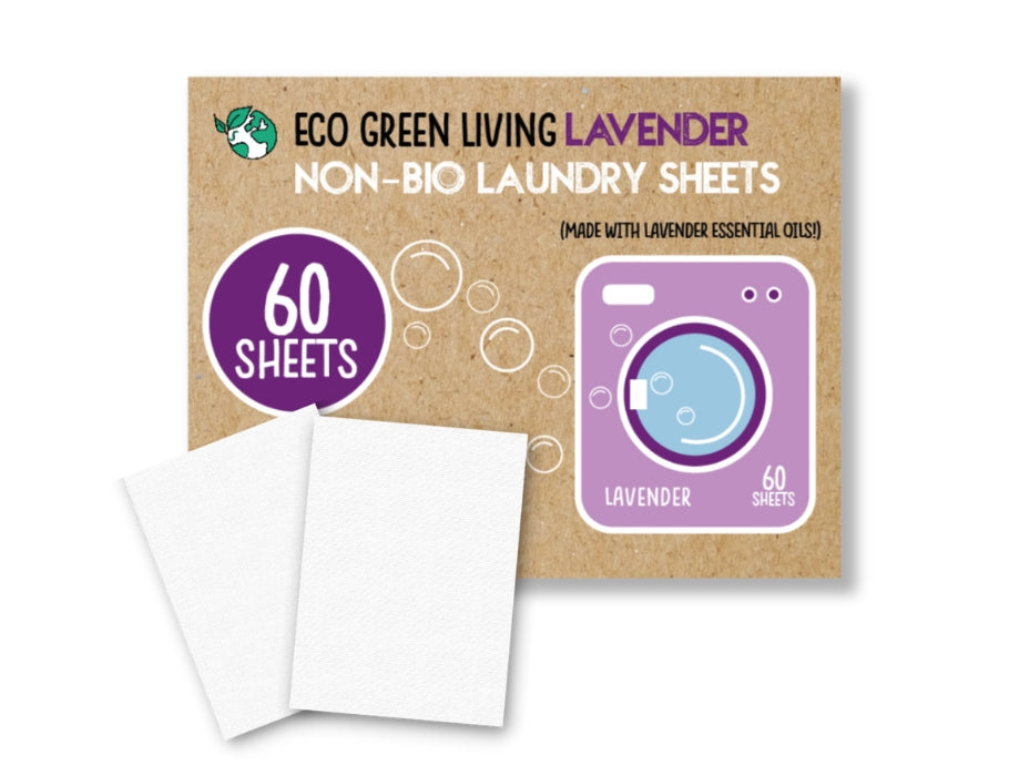 Eco green living wasstrips lavendel - 60 stuks