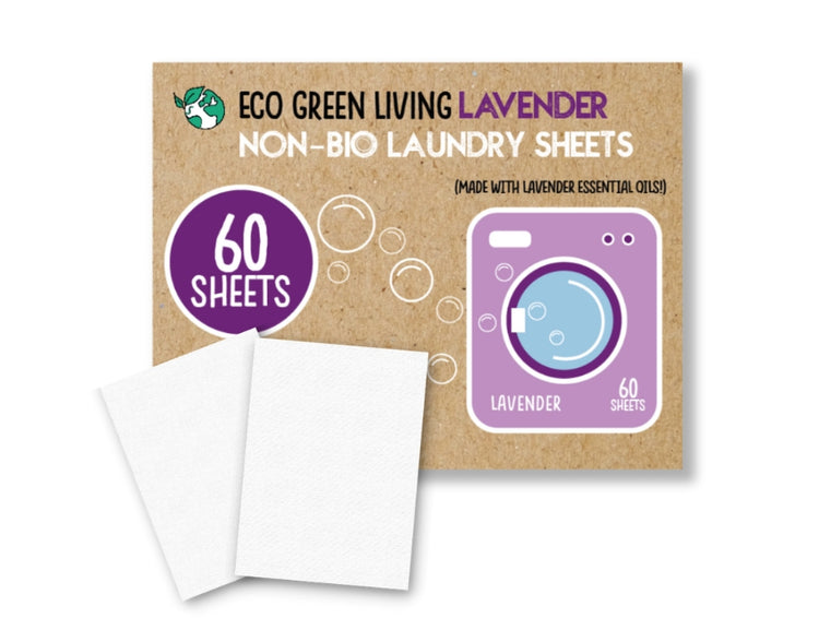 Eco green living wasstrips lavendel - 60 stuks