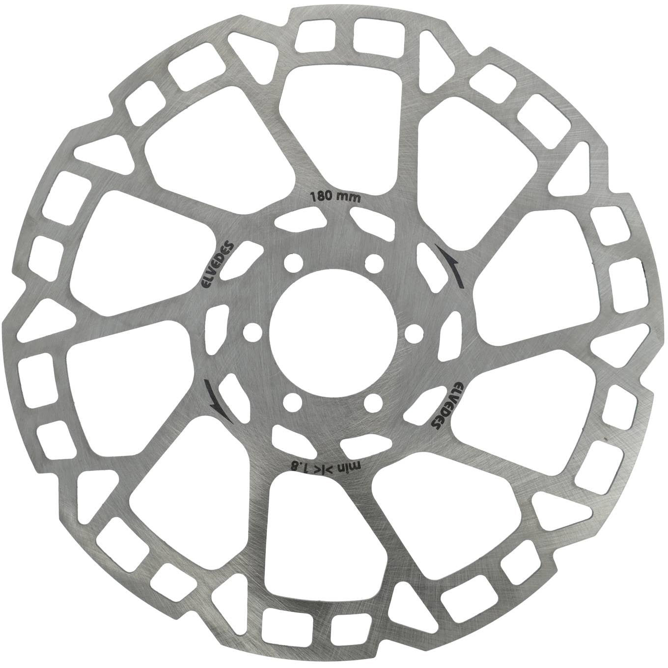 Elvedes remschijf 6-gaats �203mm t=2,0mm