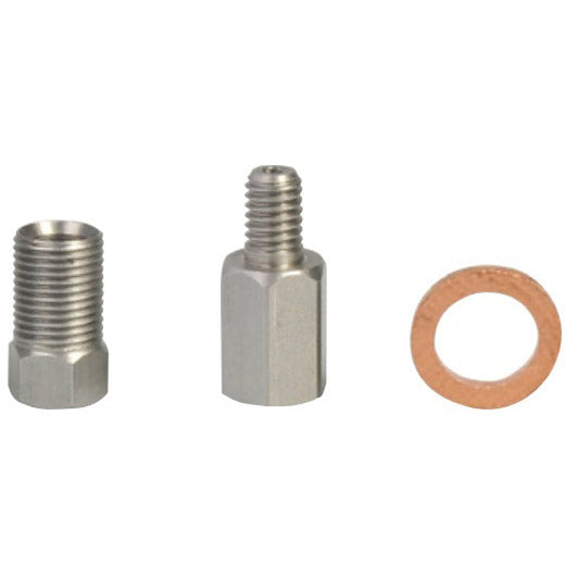 Elvedes set m6 connector, klembout en ring (4st)