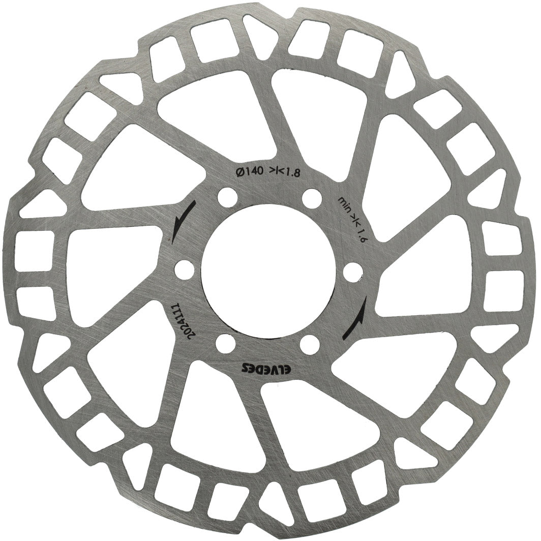 Elvedes remschijf 6-gaats �140mm d=1,8mm