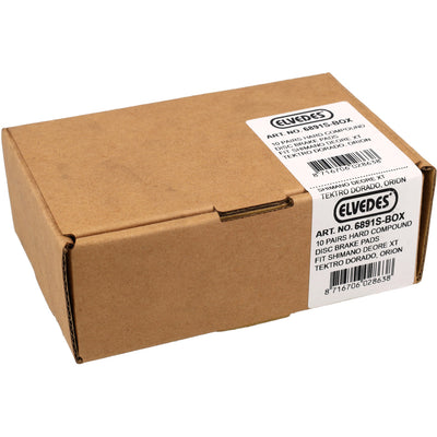 Elvedes schijfremblokken 6891s hard (10pr)