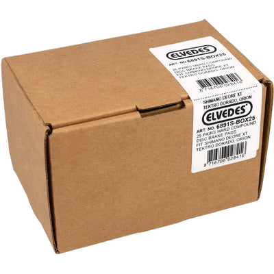 Elvedes schijfremblokken 6891s hard (25pr)