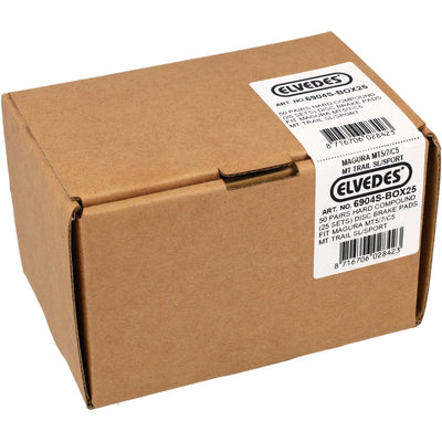 Elvedes schijfremblokken 6904s hard (50pr)