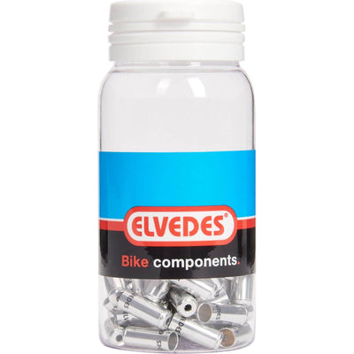 Elvedes Kabelhoedje 5mm sealed zilver (50x) alum. ELV2012001