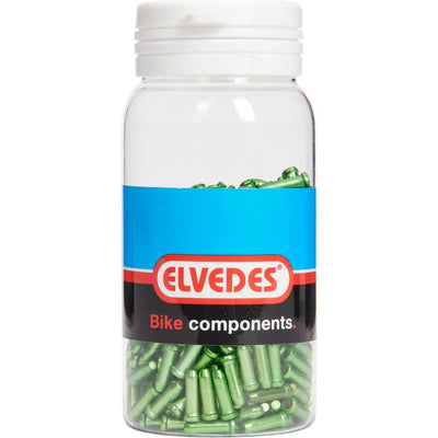 Elvedes Antirafeldopjes 2,3mm groen (500x) alum. ELV2012016