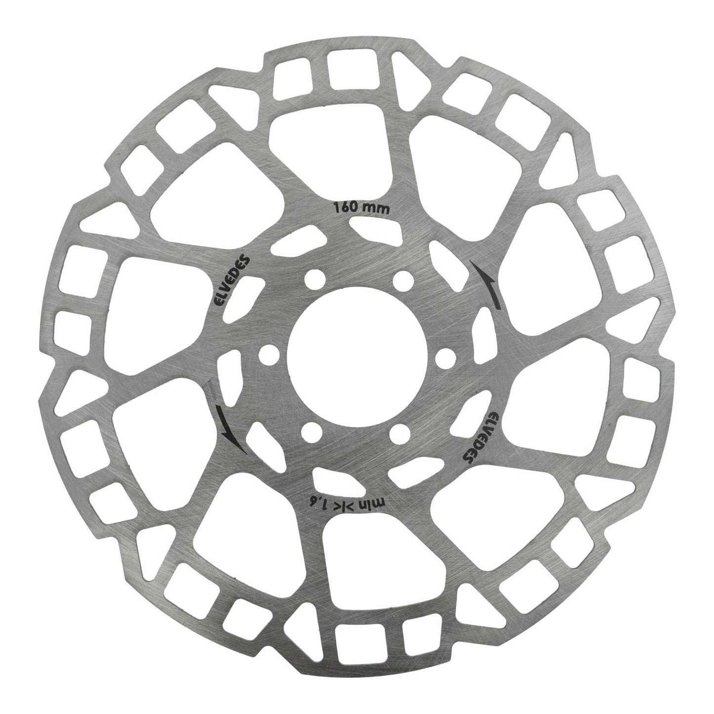 Elvedes cable systems bv elvedes remschijf 6-gaats �160mm t=1,8mm