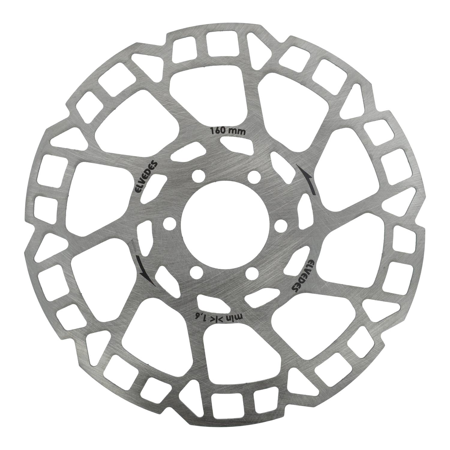 Elvedes cable systems bv elvedes remschijf 6-gaats �160mm t=1,8mm