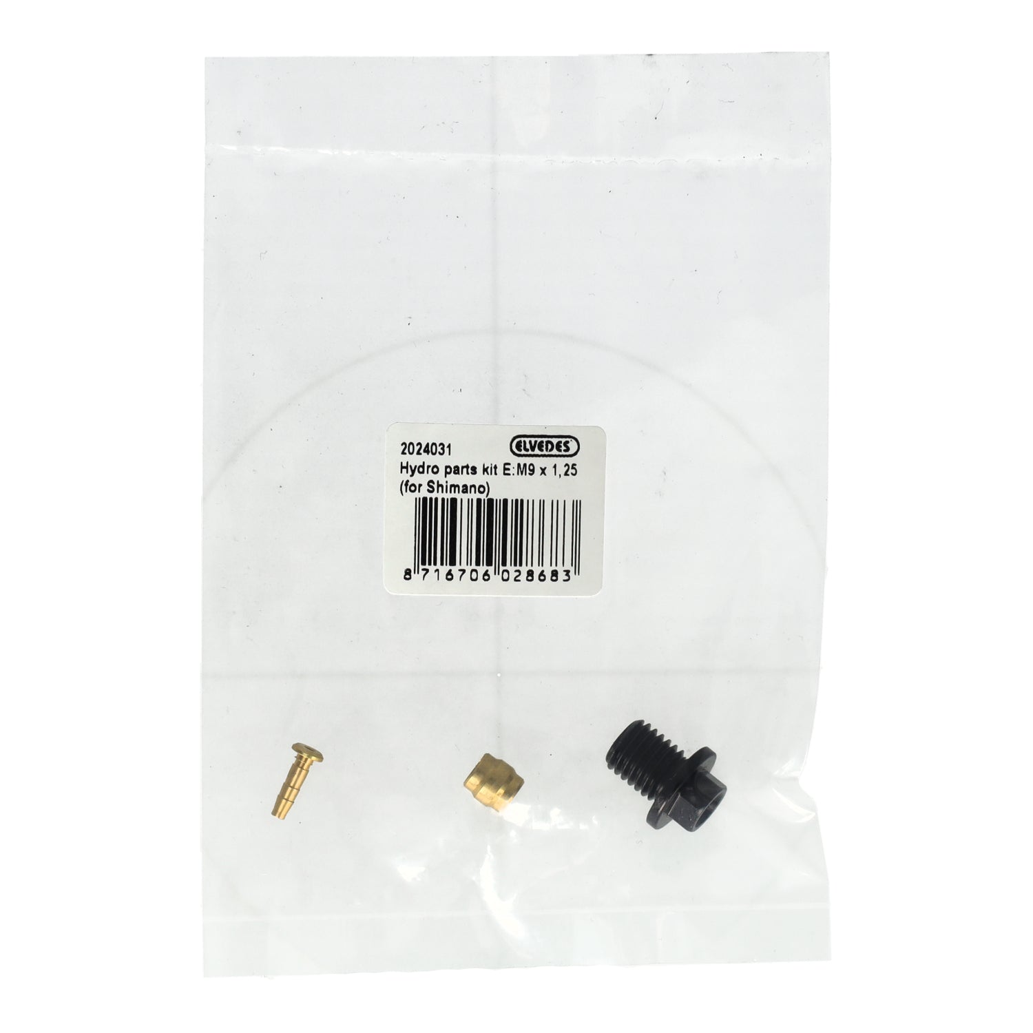 Elvedes hydro onderdelen kit e m9�1,25 (shimano)