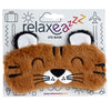 Pluche adoramals tijger slaapmasker