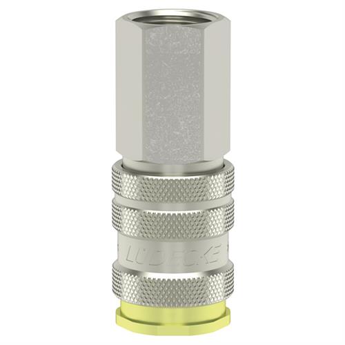 Lüdecke ludecke snelkoppeling 3 8 binnendraad dn8