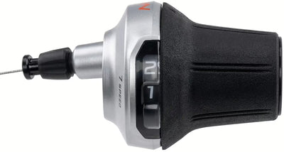 Shimano revoshifter nexus c3001 7v 2100mm zwart zilver