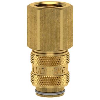 Lüdecke ludecke snelkoppeling 1 4 binnendraad dn5