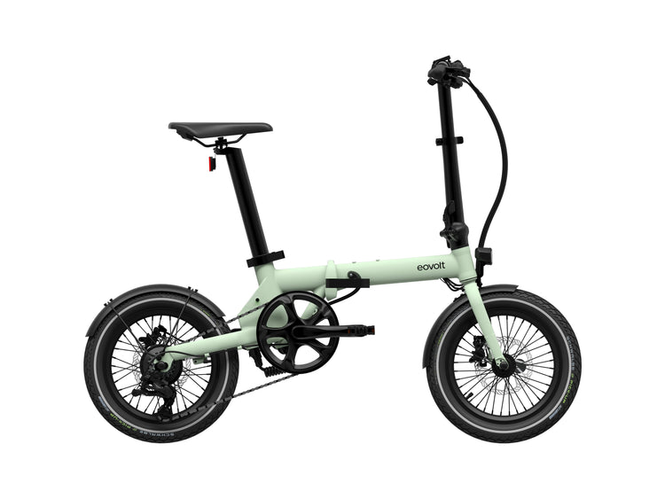 Eovolt elektrische vouwfiets morning 16 origins v3 groen