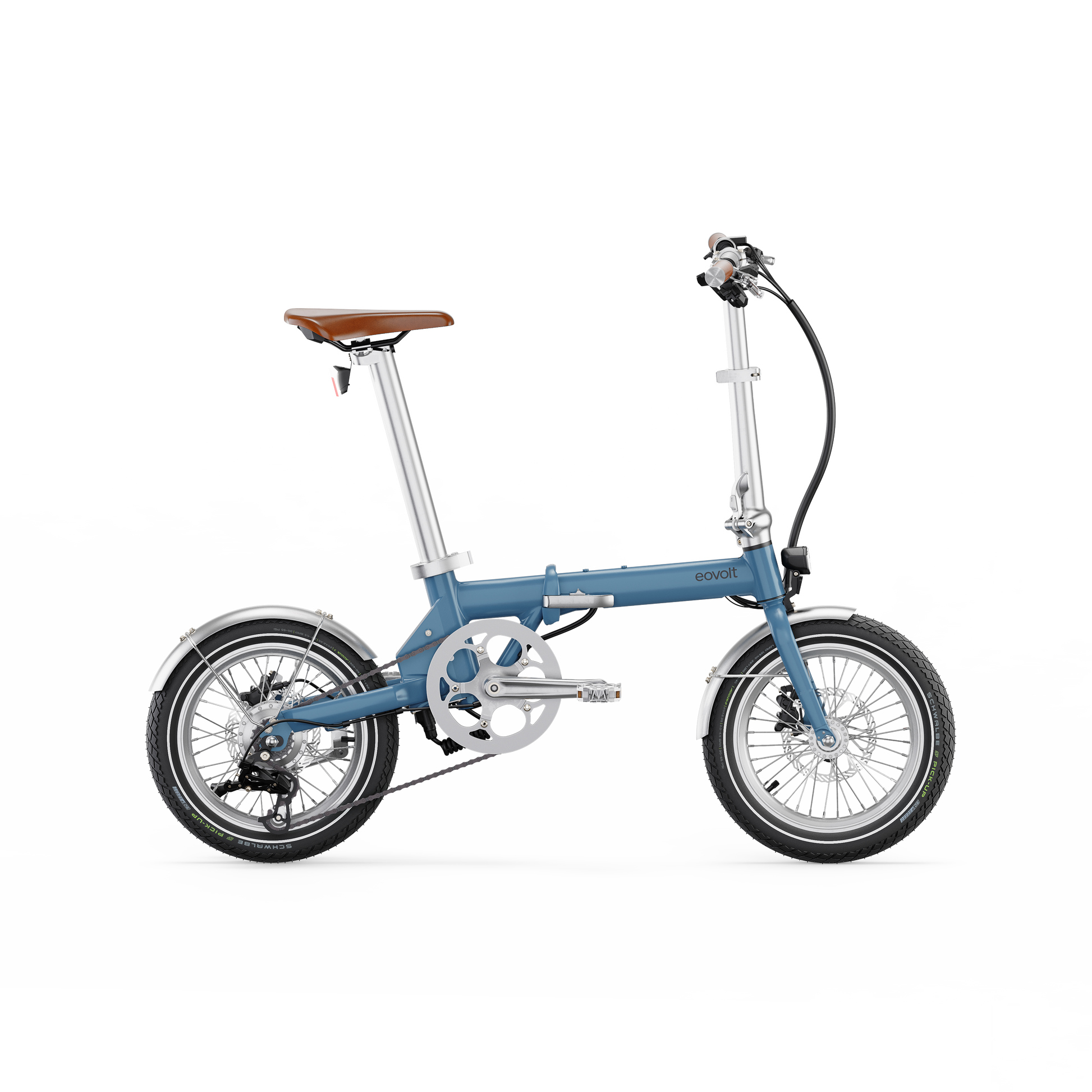 Eovolt elektrische vouwfiets morning 16 vintage v3 blauw