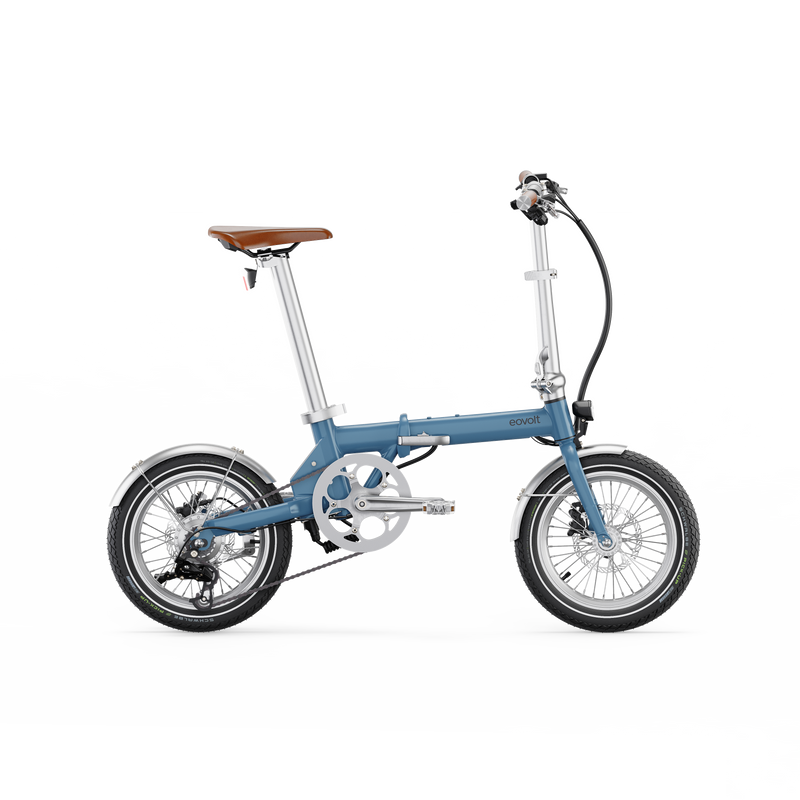 Eovolt elektrische vouwfiets morning 16 vintage v3 blauw
