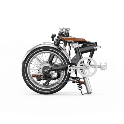 Eovolt elektrische vouwfiets afternoon 20 vintage v3 zwart