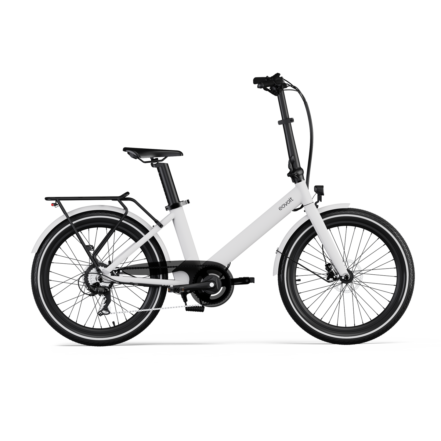 Eovolt Elektrische compactfiets Evening 24 v2 grijs