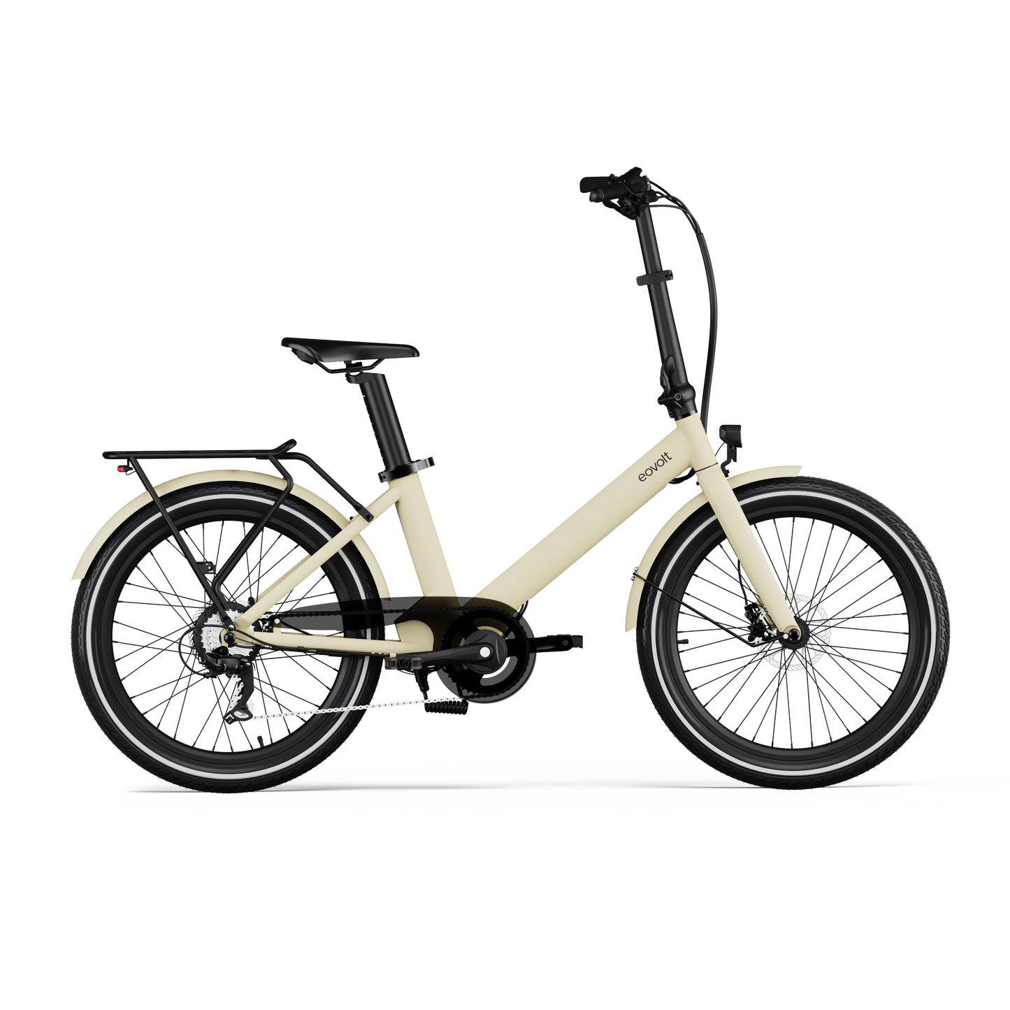 Eovolt Elektrische compactfiets Evening 24 v2 zand
