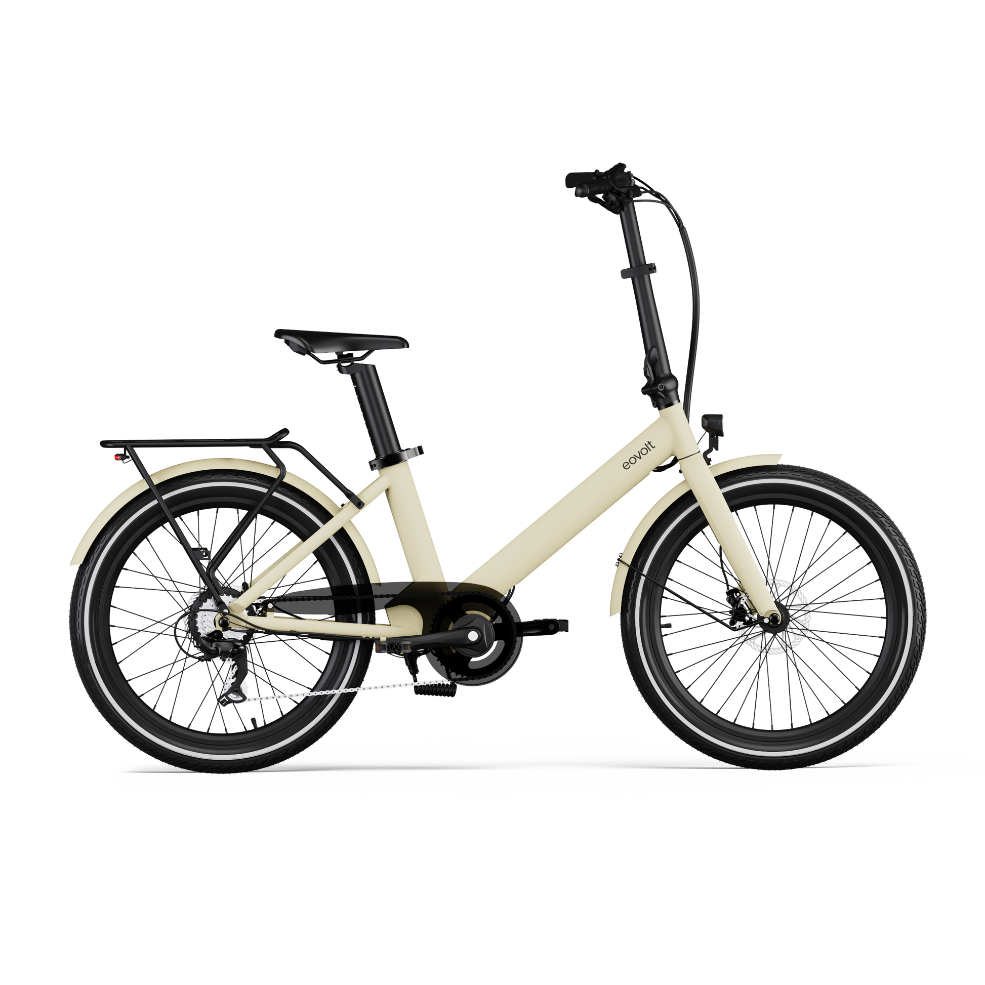Eovolt Elektrische compactfiets Evening 24 v2 zand