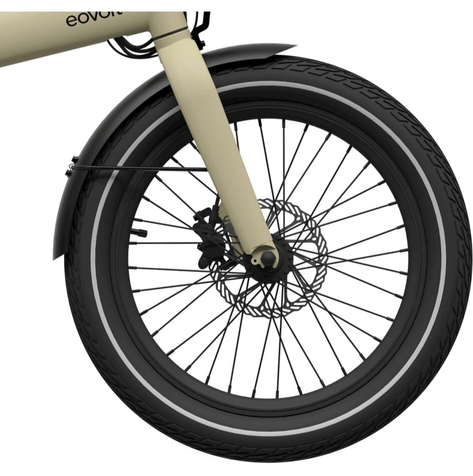 Eovolt voorwiel 20 inch v3 zwart