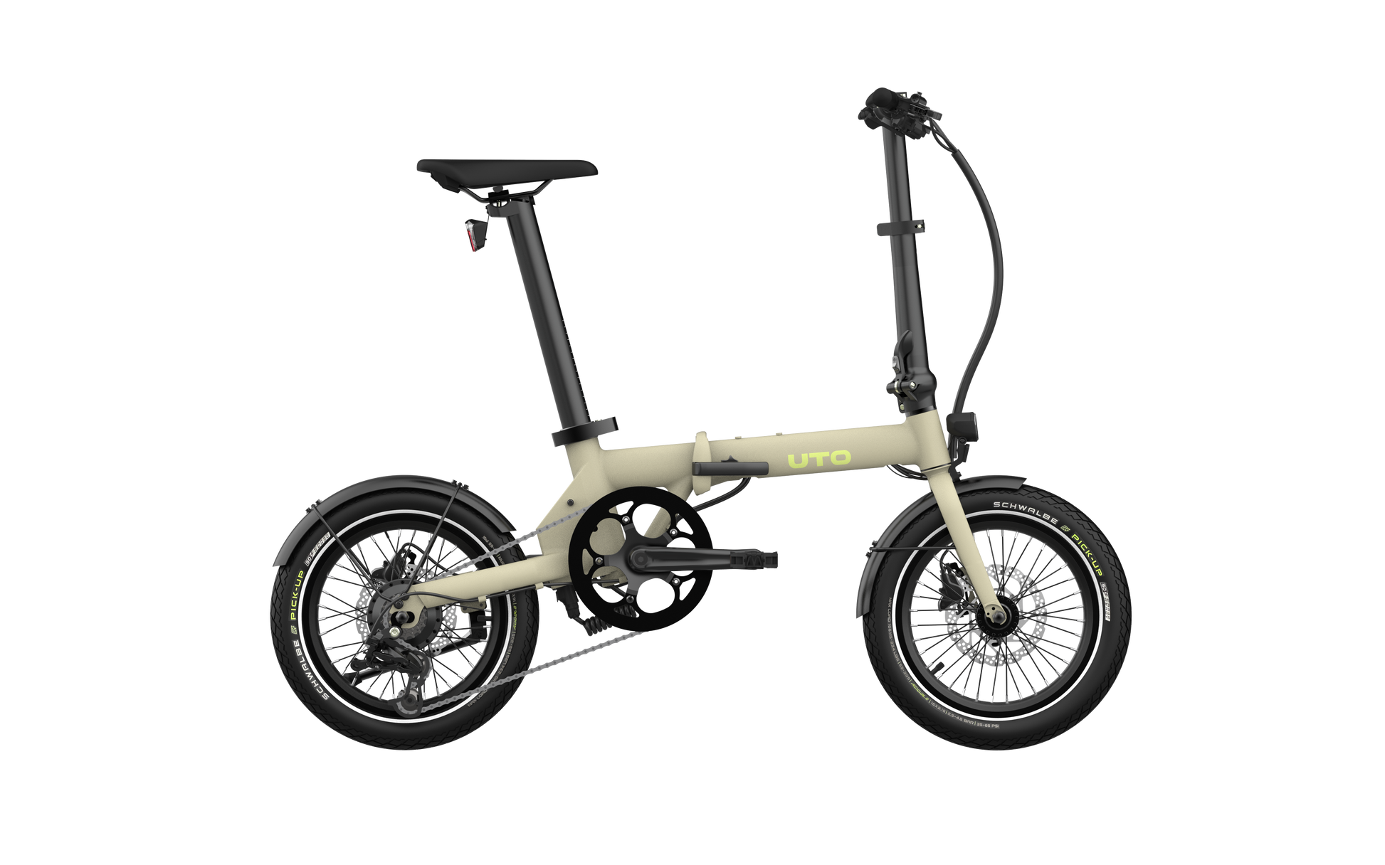 Uto elektrische vouwfiets og16 v0 zand