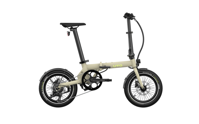 Uto elektrische vouwfiets og16 v0 zand