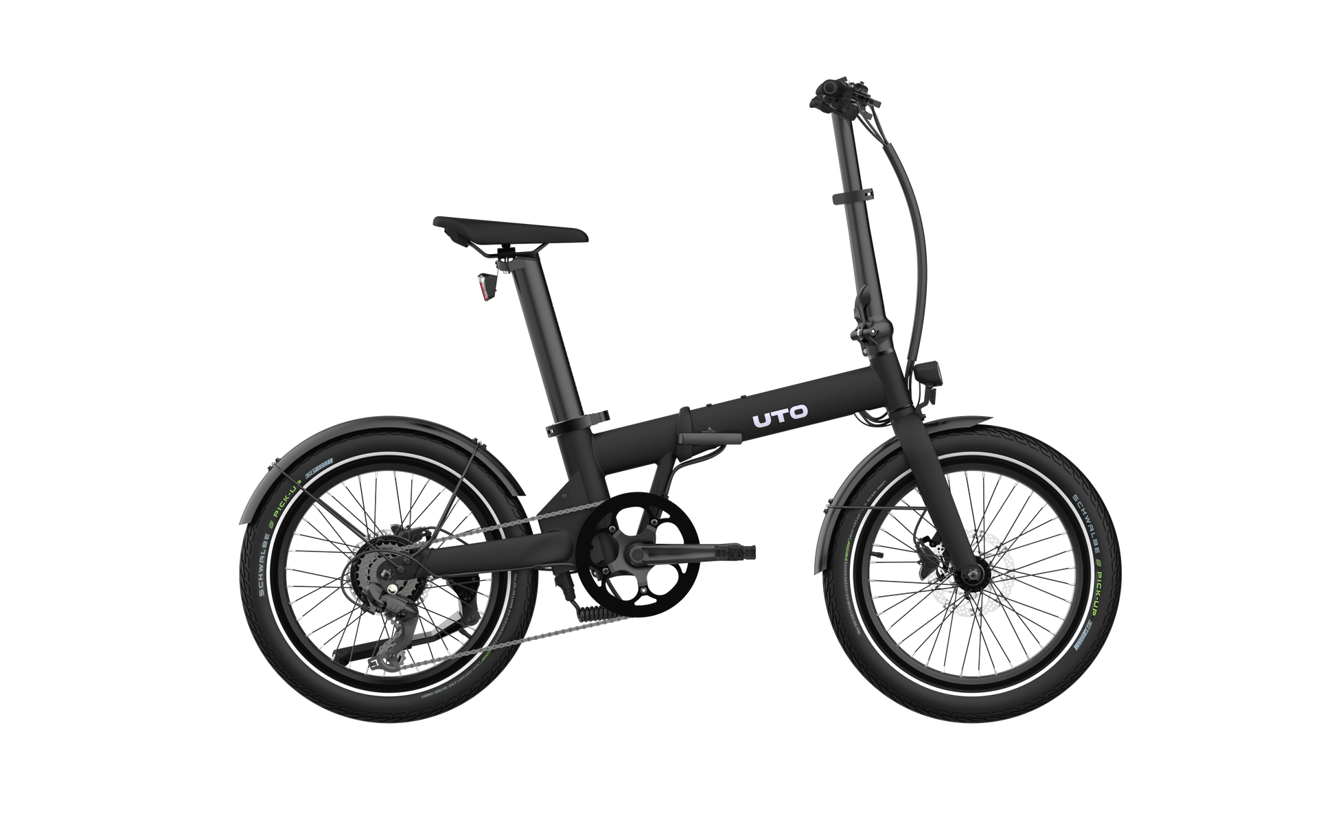 Uto elektrische vouwfiets og20 v0 zwart