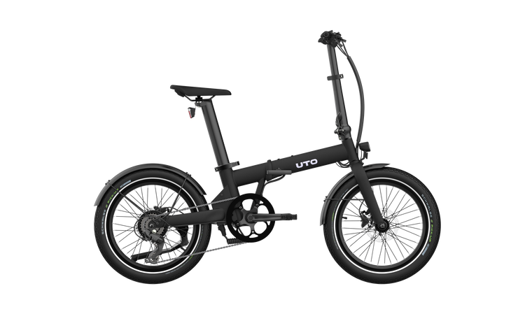 Uto elektrische vouwfiets og20 v0 zwart