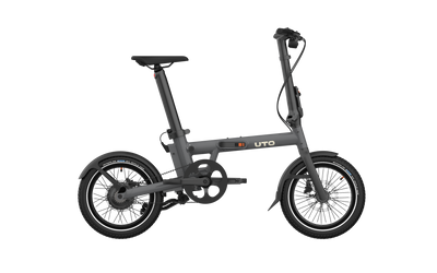 Uto elektrische vouwfiets pro16 v0 uart grijs