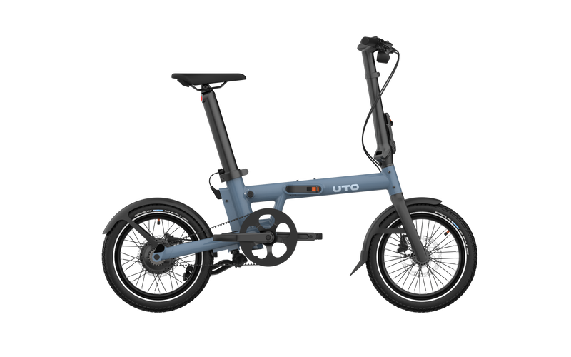 Uto elektrische vouwfiets pro16 v0 uart blauw