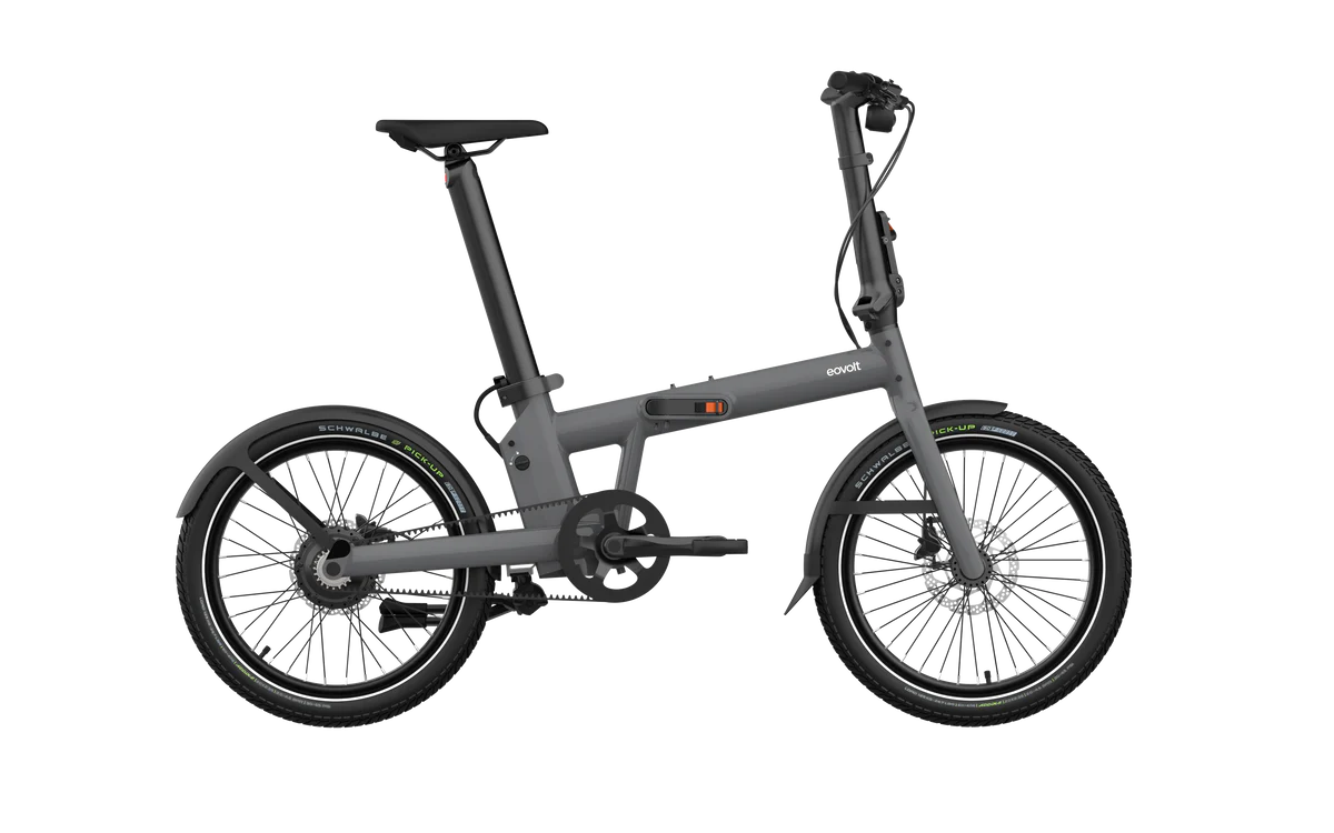 Eovolt elektrische vouwfiets afternoon pro 20 v1 grijs