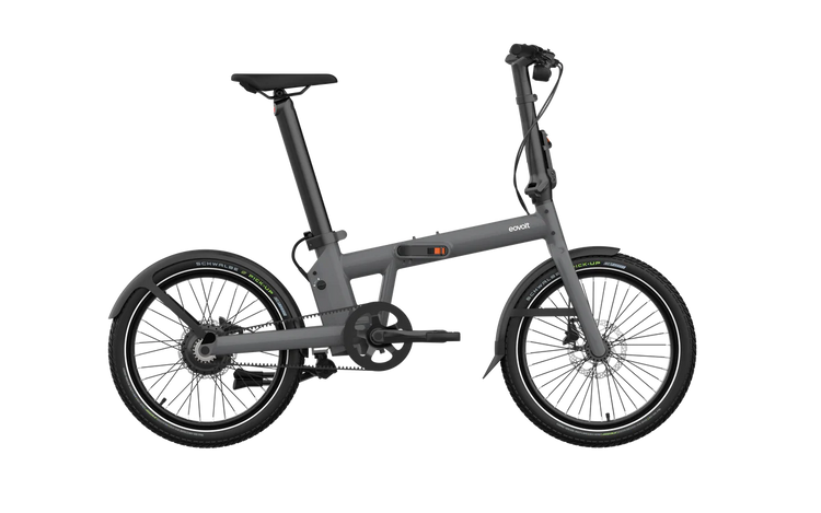 Eovolt elektrische vouwfiets afternoon pro 20 v1 grijs