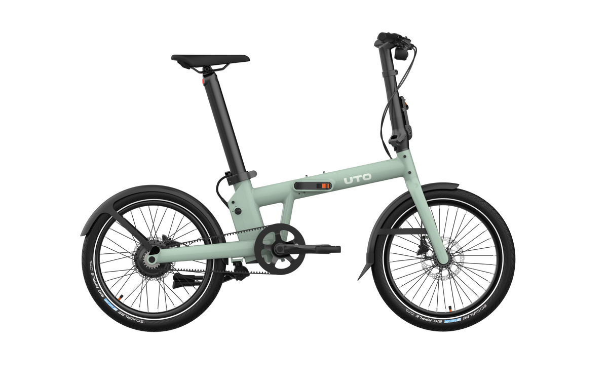 Uto elektrische vouwfiets pro20 v2 groen