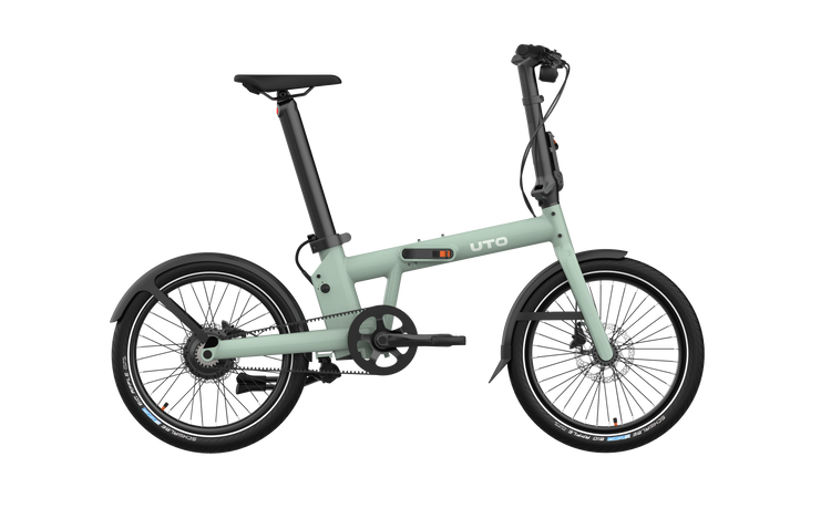 Uto elektrische vouwfiets pro20 v2 groen