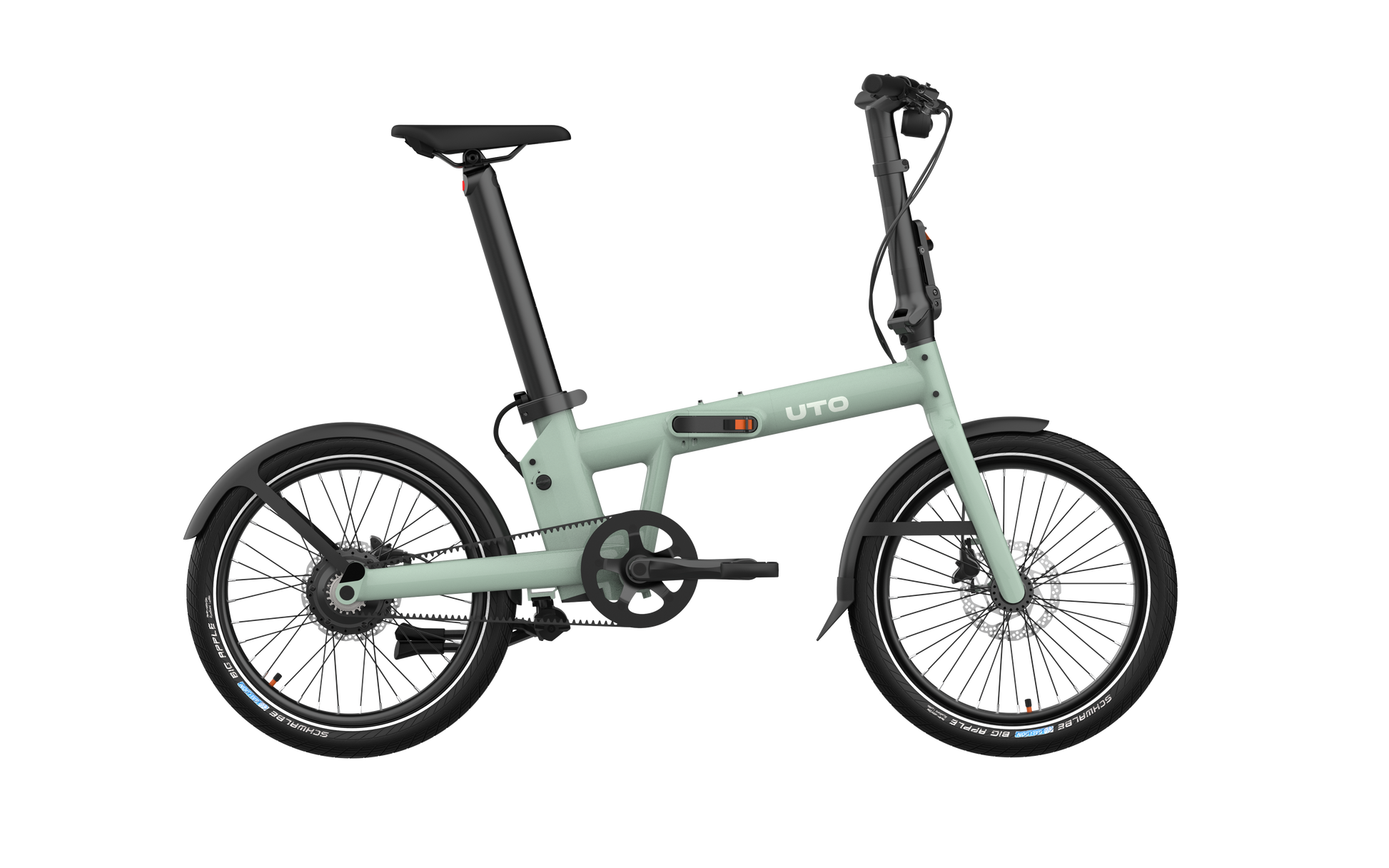 Uto elektrische vouwfiets pro20 v3 groen
