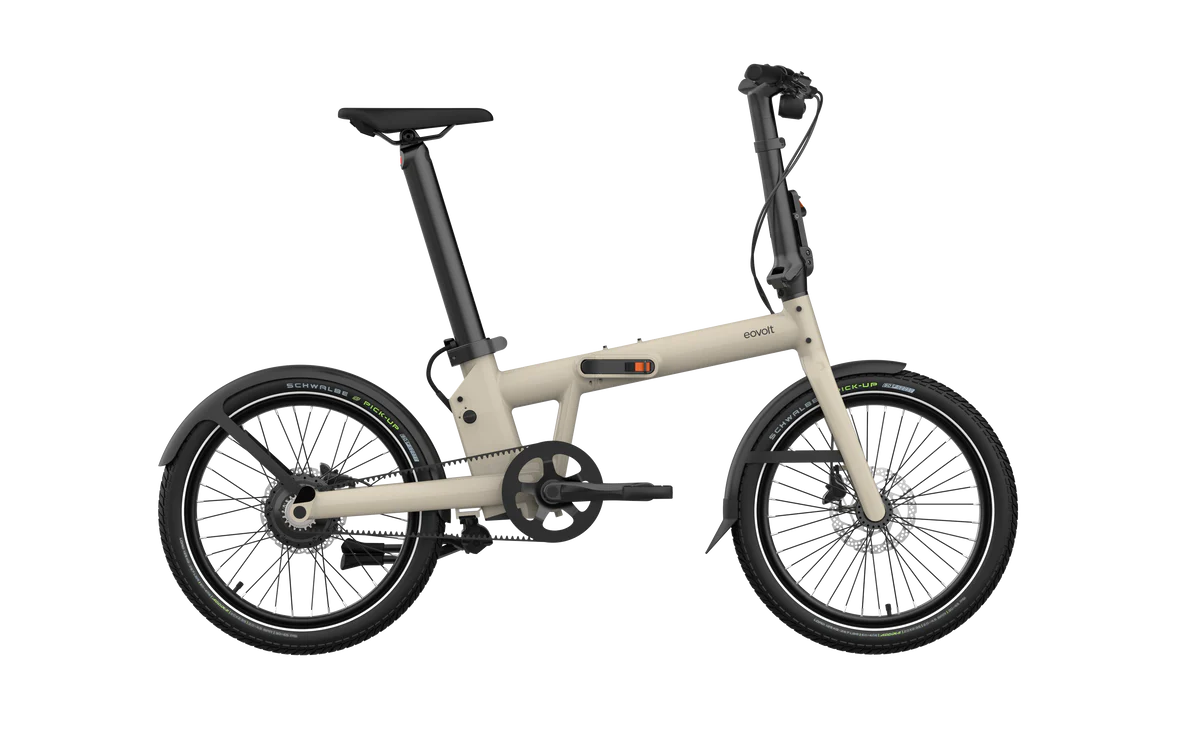 Eovolt elektrische vouwfiets afternoon pro 20 v0 taupe